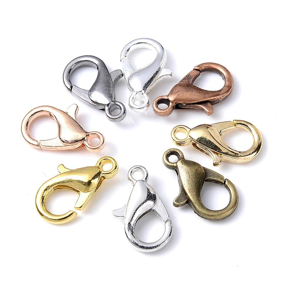 Jewelry Making Class - 100pcs 9 12 14mm Zinc Alloy
