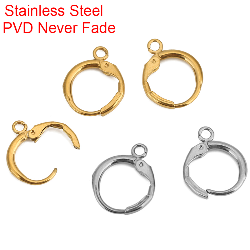 Jewelry Making Class - 10pcs PVD Never Fade Stainless Steel