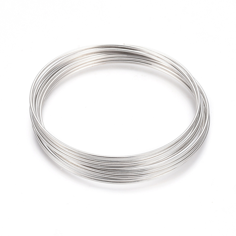 Memory Wire Bracelet - about 10circle/Set Steel Memory Wire Bracelets