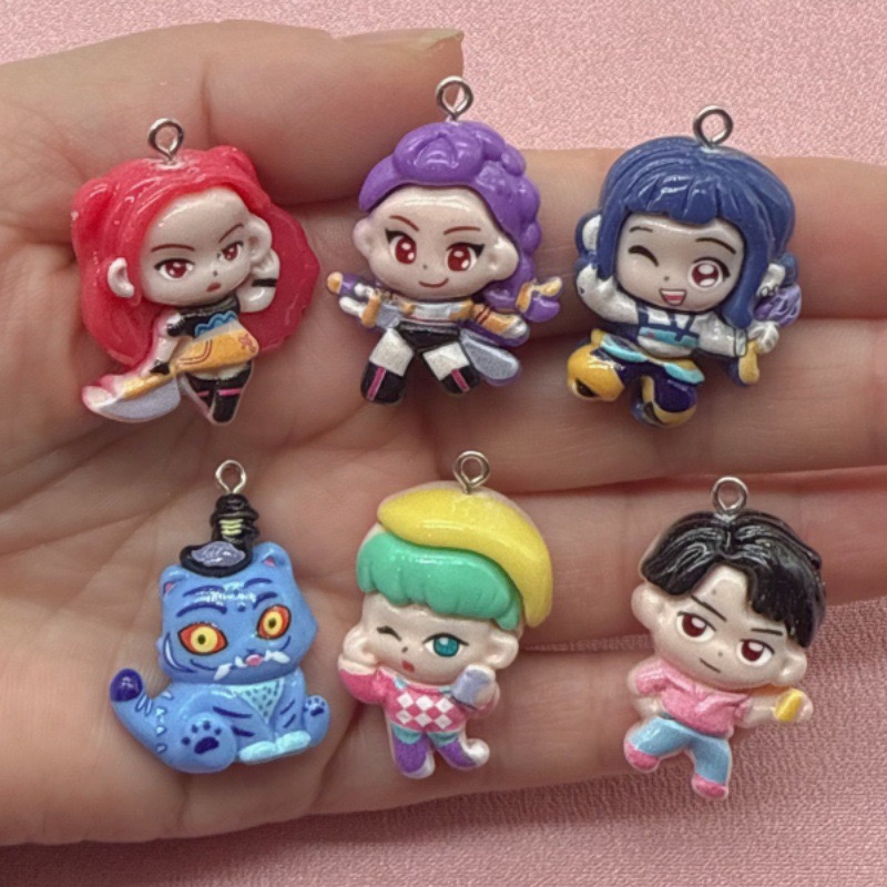 Jewelry Making Jewelry - 10pcs resin cartoon pendant, DIY jewelry