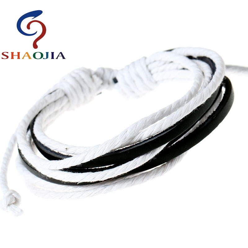 Jewelry Making Singapore - SHAOJIA New Fashion White Distorted Rope