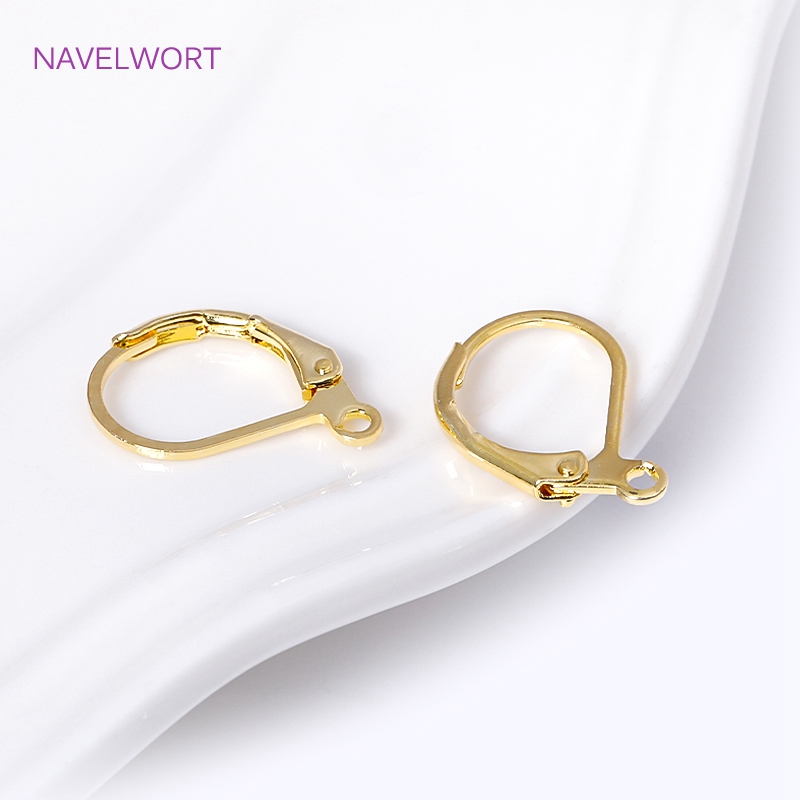Jewelry Making Ring Tool - Fashion French Earring Lever-Back Earwires 18K