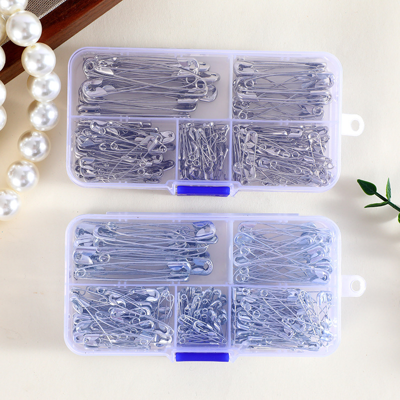 Silver Safety Pins Kit With St - Jewelry Making Organizer review and price
