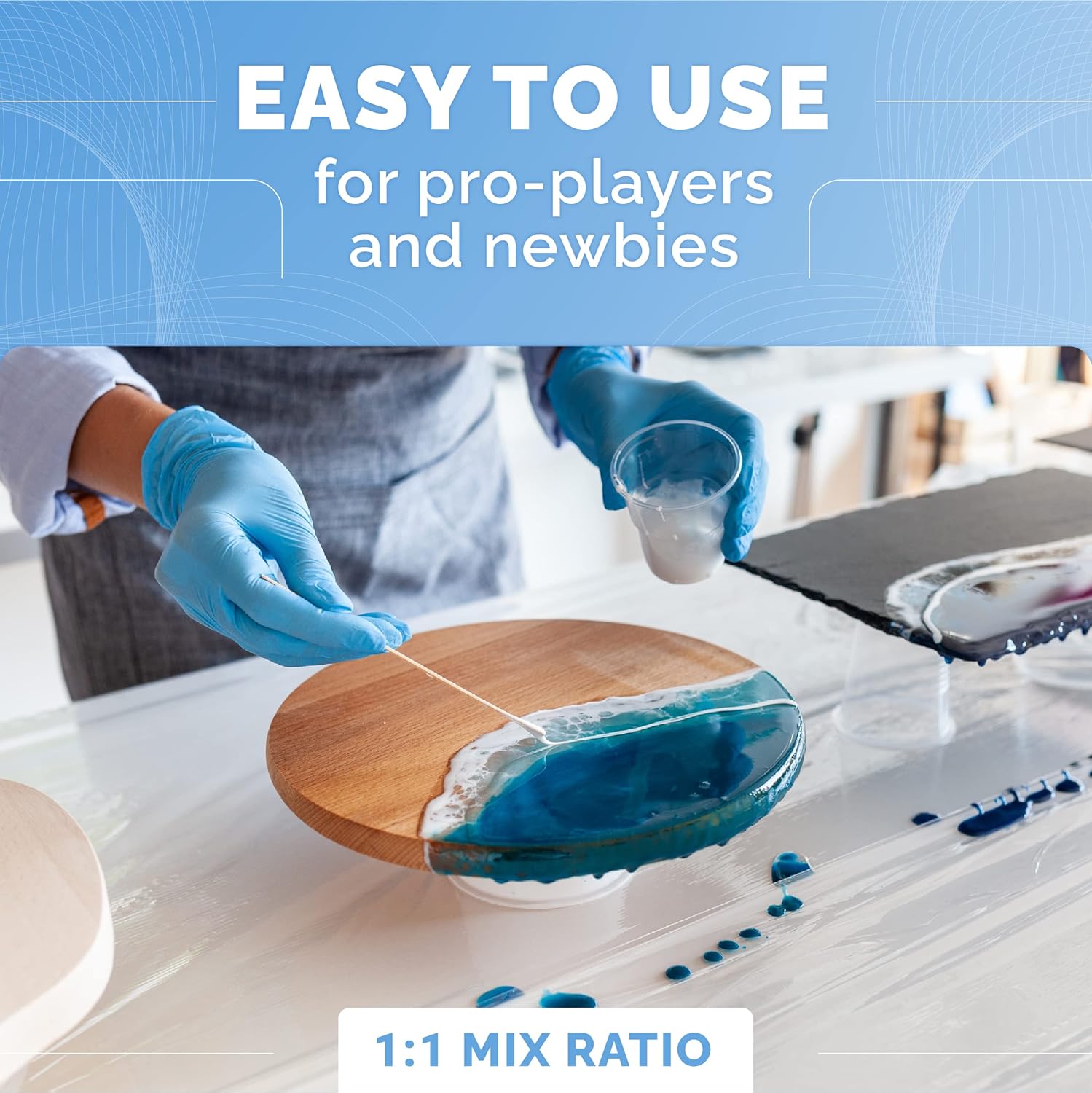 32OZ Clear Epoxy Resin Kit, No - Resin Mold Jewelry review and price