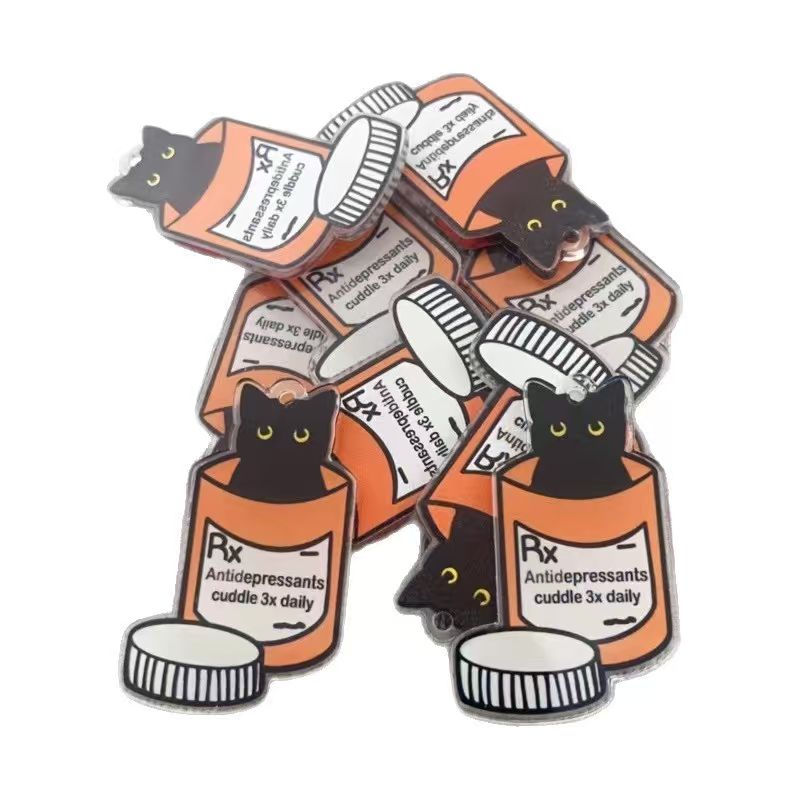 10pcs acrylic medicine cat pen - Jewelry Making For Birthday Party review and price