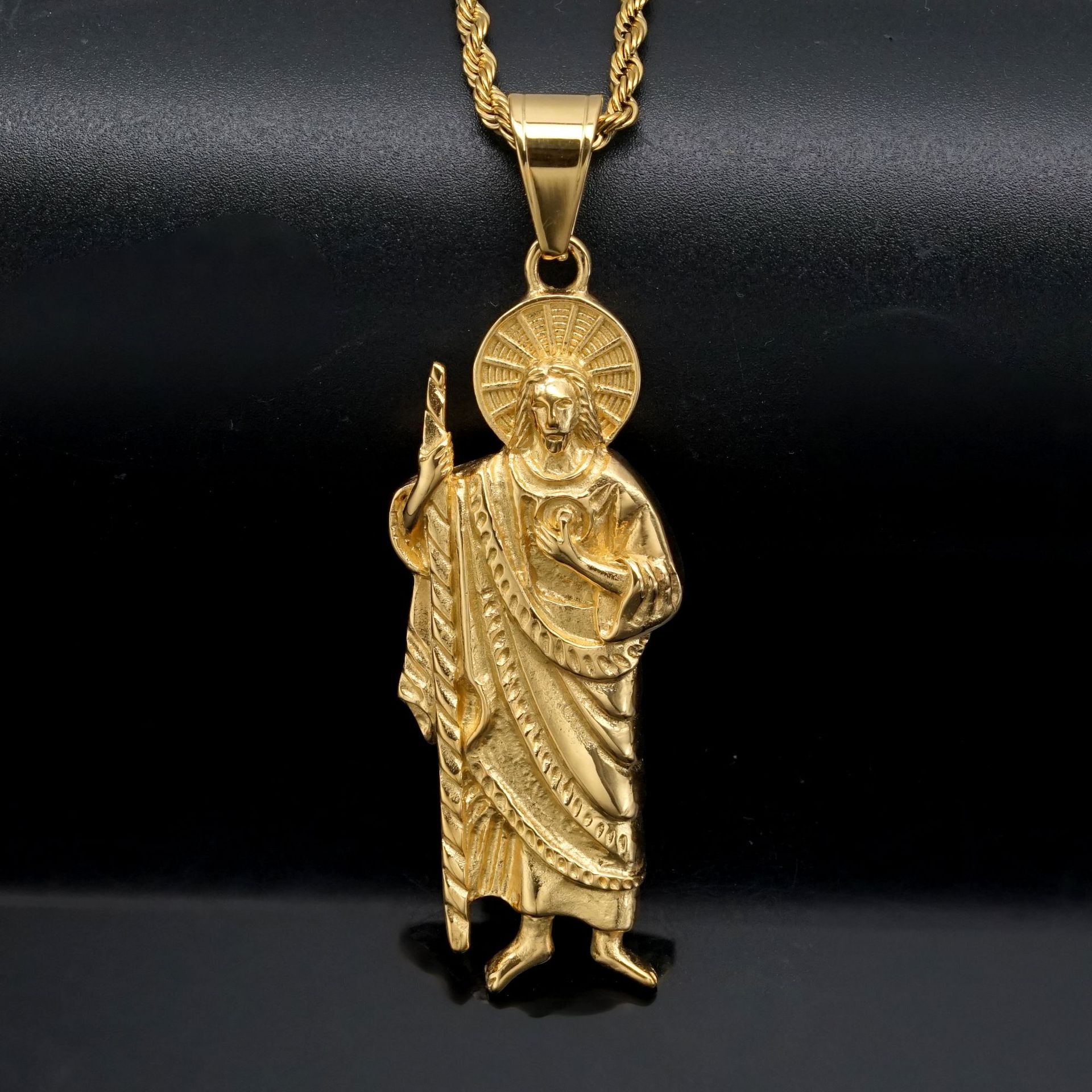 Santa Muerte 316L stainless st - Jewelry Making Singapore review and price