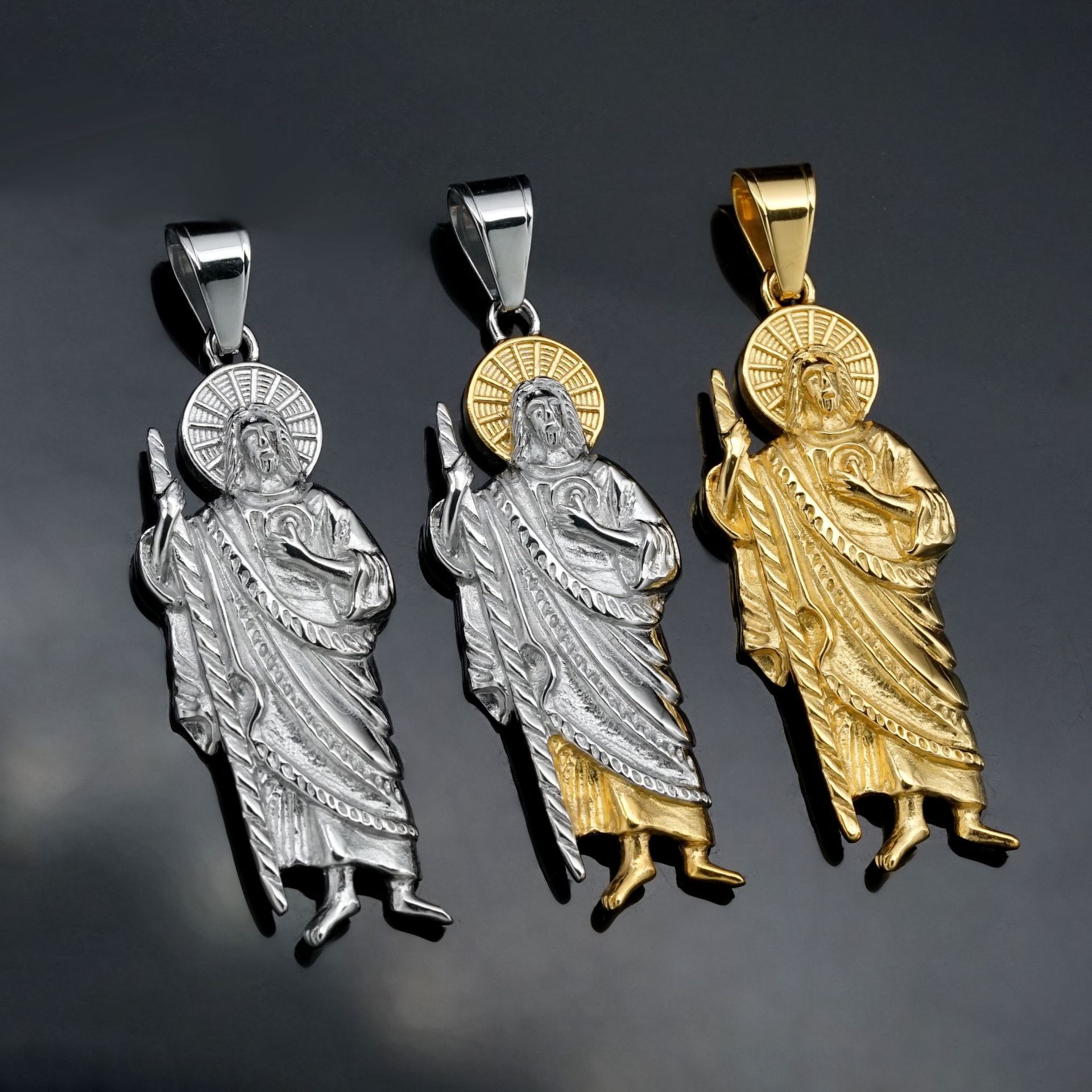 Santa Muerte 316L stainless st - Jewelry Making Singapore review and price