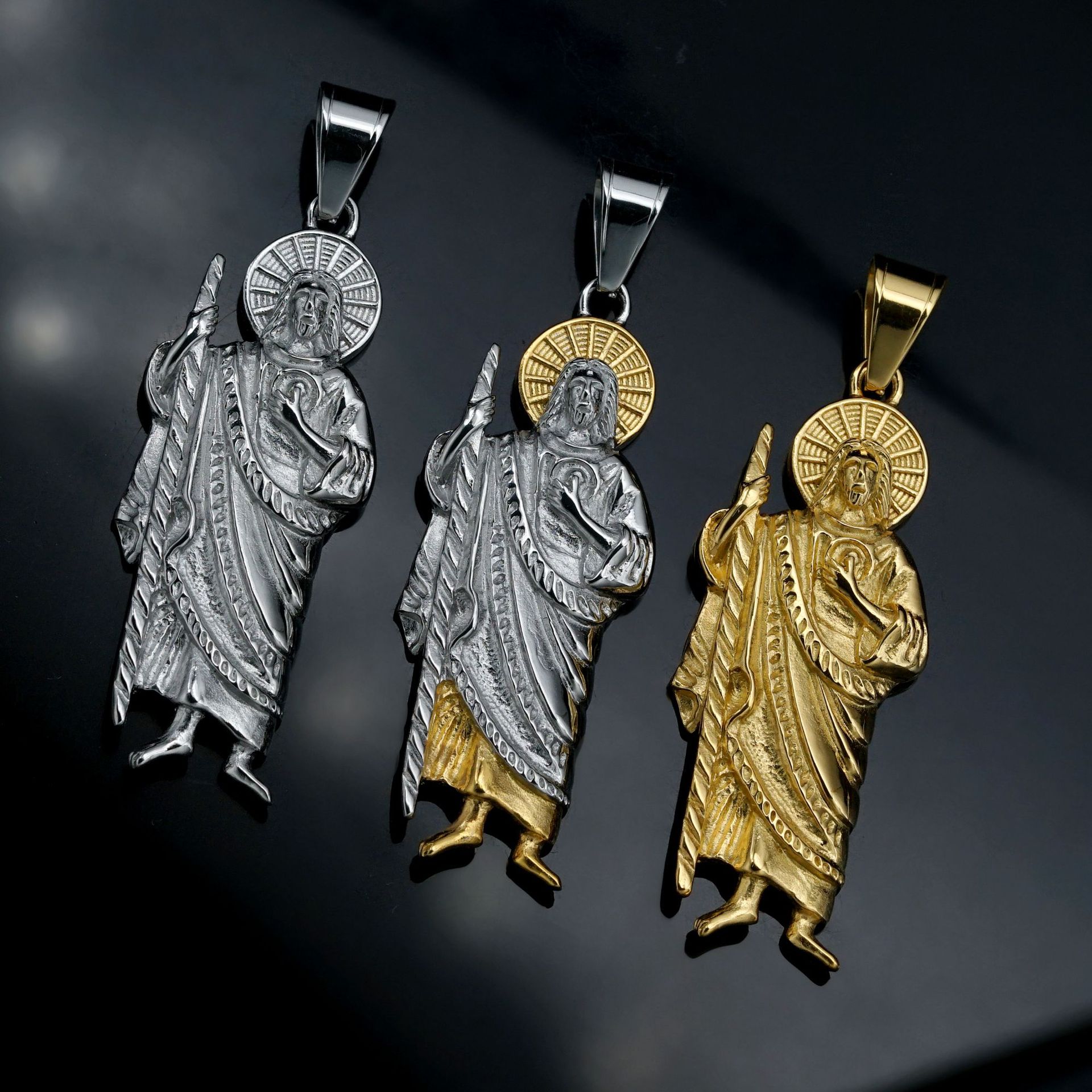 Santa Muerte 316L stainless st - Jewelry Making Singapore review and price