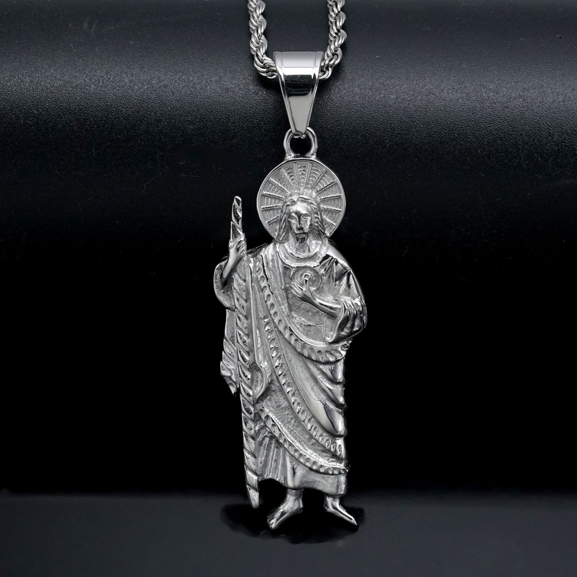 Santa Muerte 316L stainless st - Jewelry Making Singapore review and price