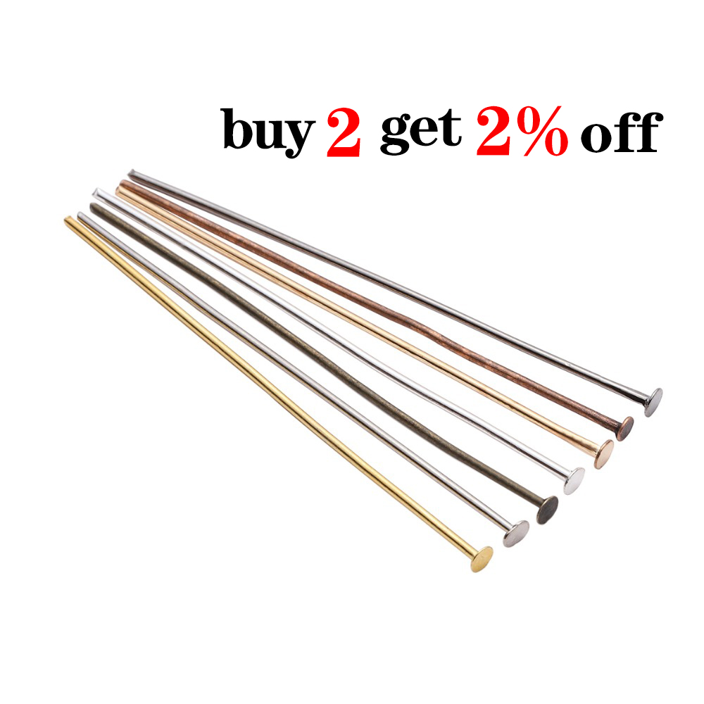 20 25 30 35 40 45 50 60 70 mm  - Jewelry Making Eye Pins review and price