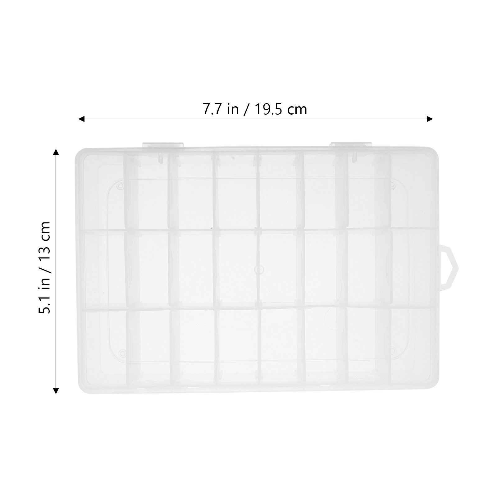 2 Pcs Plastic Grid Organizer S - Jewelry Making Organizer review and price