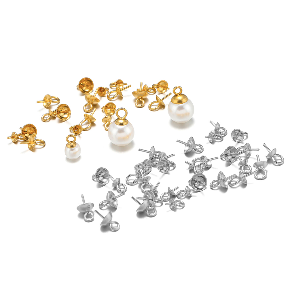 50-100pcs Gold Color Stainless - Jewelry Making Eye Pins review and price