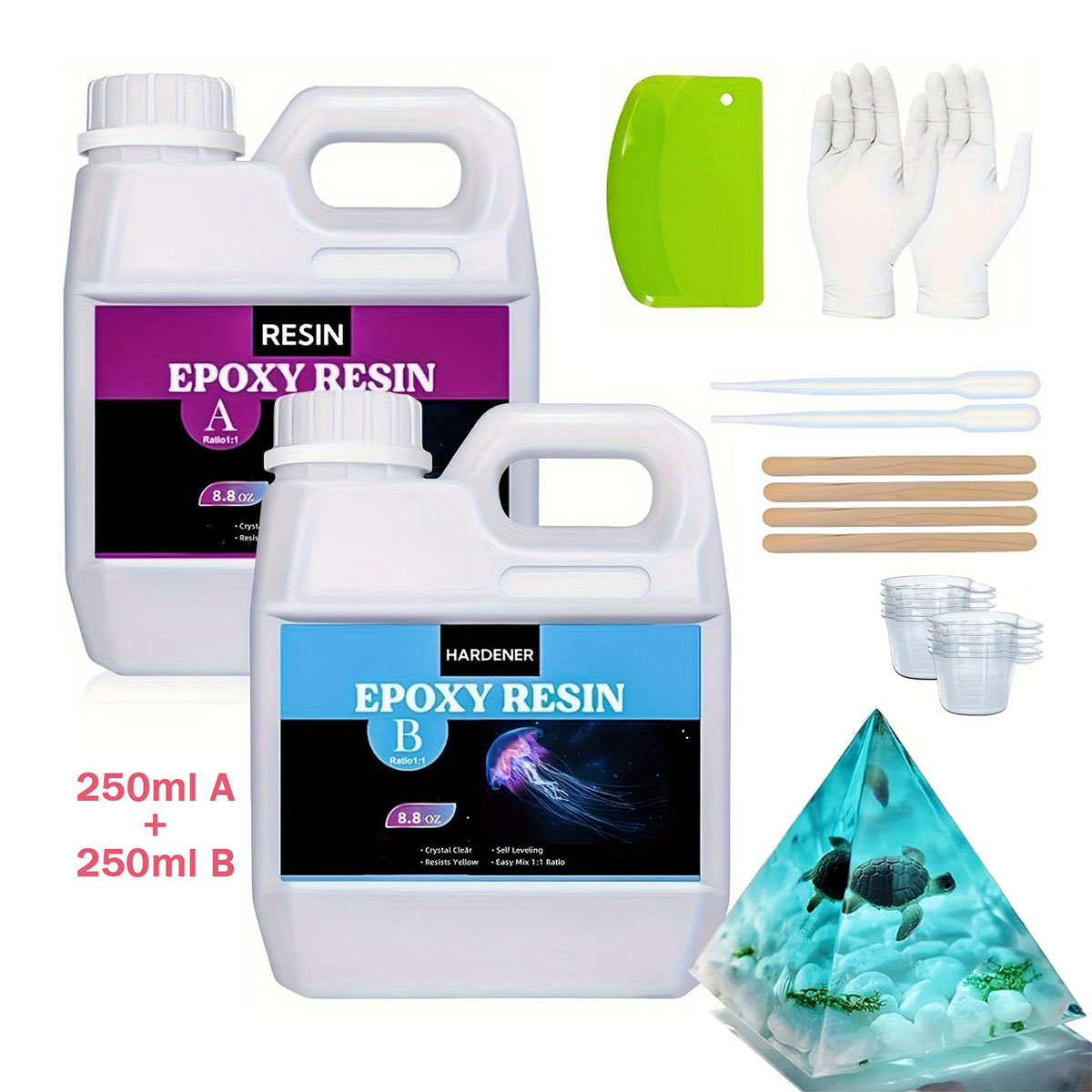 125ml/250ml Crystal Clear Cast - Resin Mold Jewelry review and price