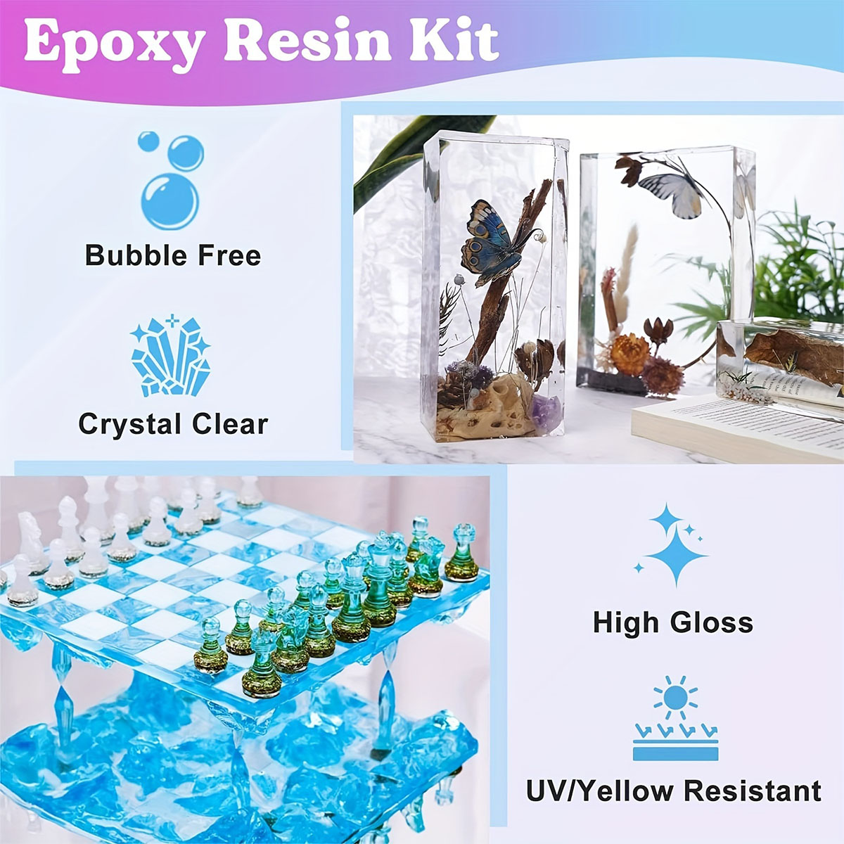 125ml/250ml Crystal Clear Cast - Resin Mold Jewelry review and price