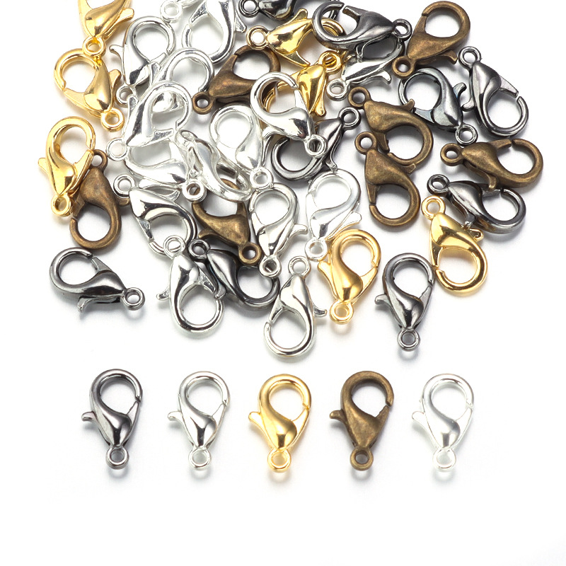 100pcs 9 12 14mm Zinc Alloy Lo - Jewelry Making Class review and price