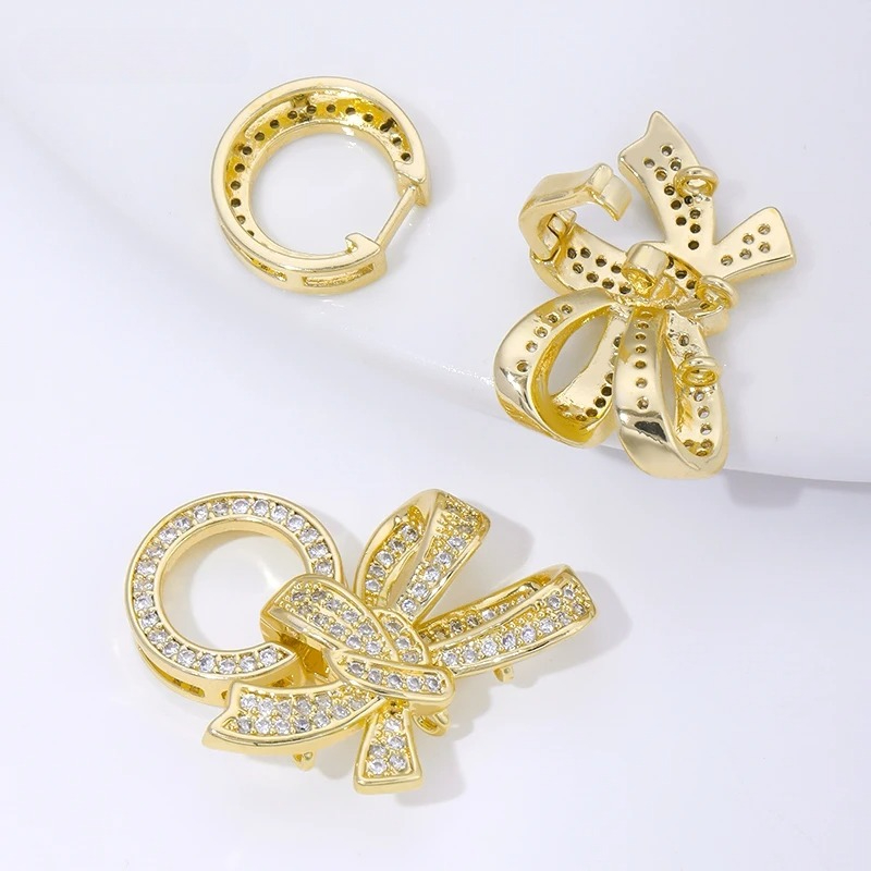 18K Gold Plated Pearl Clasps C - Jewelry Making Ring Tool review and price