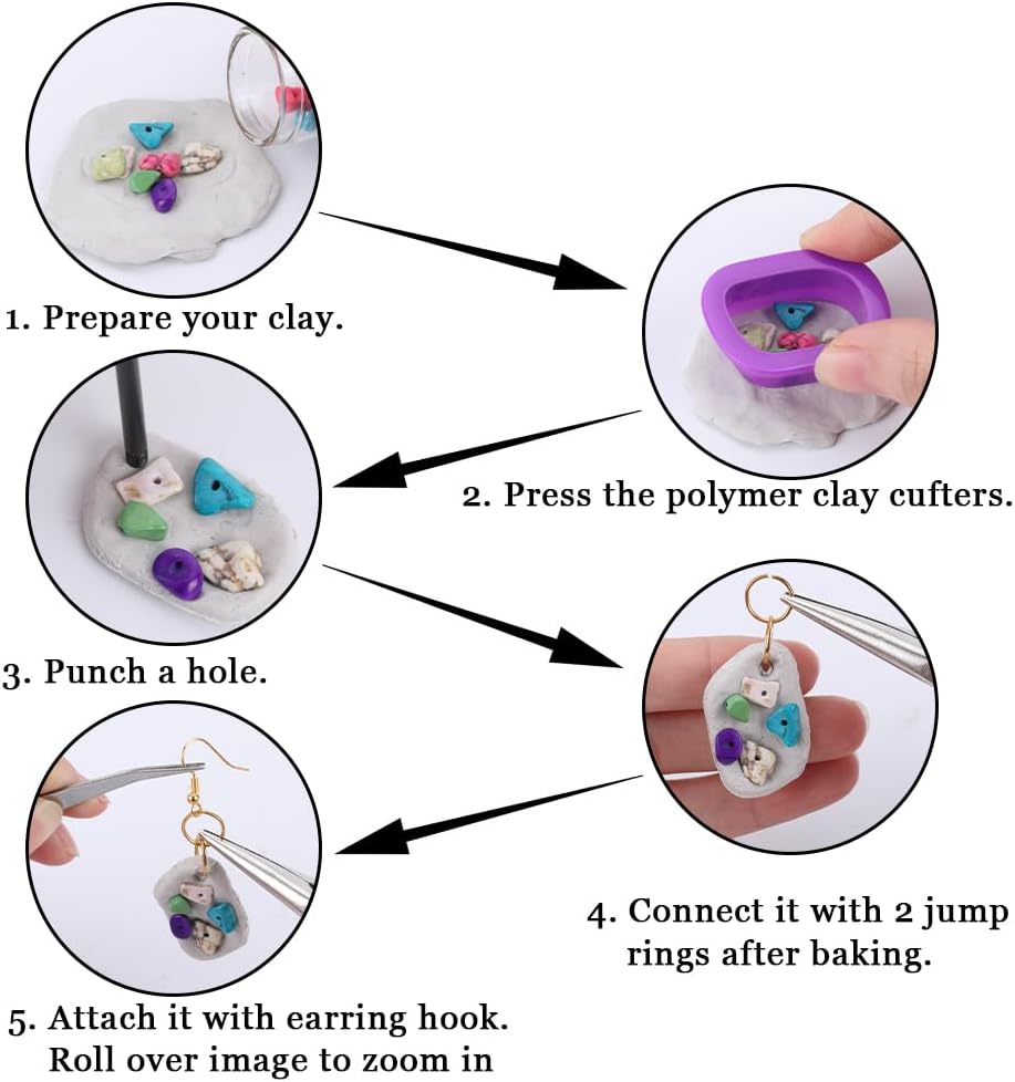 Polymer Clay Earring Making Ki - Jewelry Making Ring Tool review and price