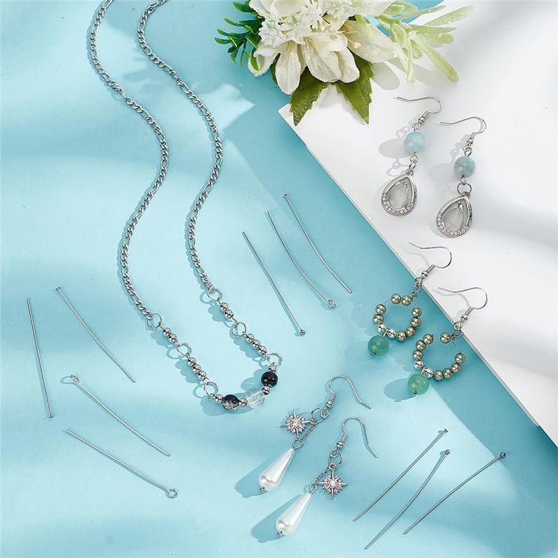 A01F-Hot 300 Pcs 1.6 Inch 304  - Jewelry Making Eye Pins review and price