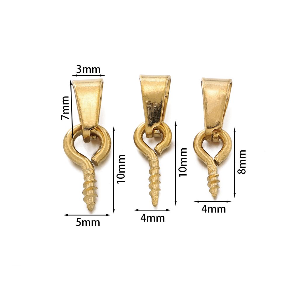 20Sets Stainless Steel Bail Cl - Jewelry Making Eye Pins review and price