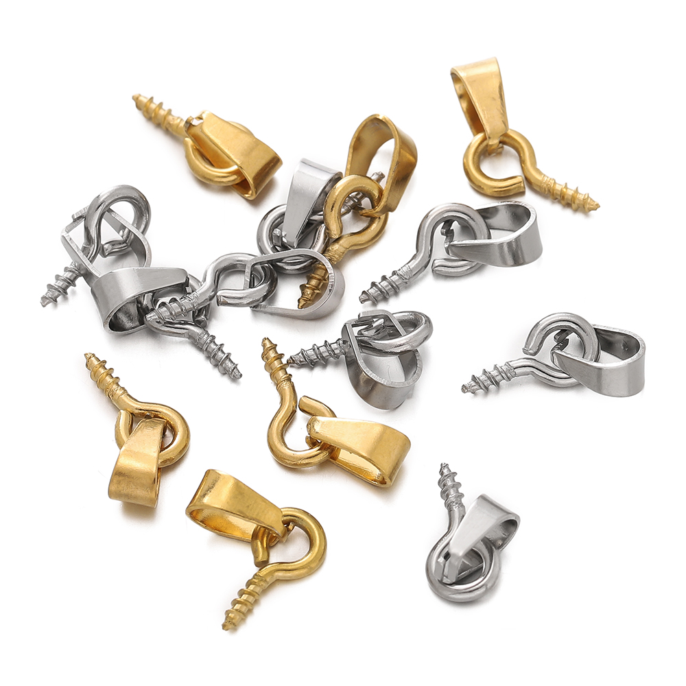20Sets Stainless Steel Bail Cl - Jewelry Making Eye Pins review and price