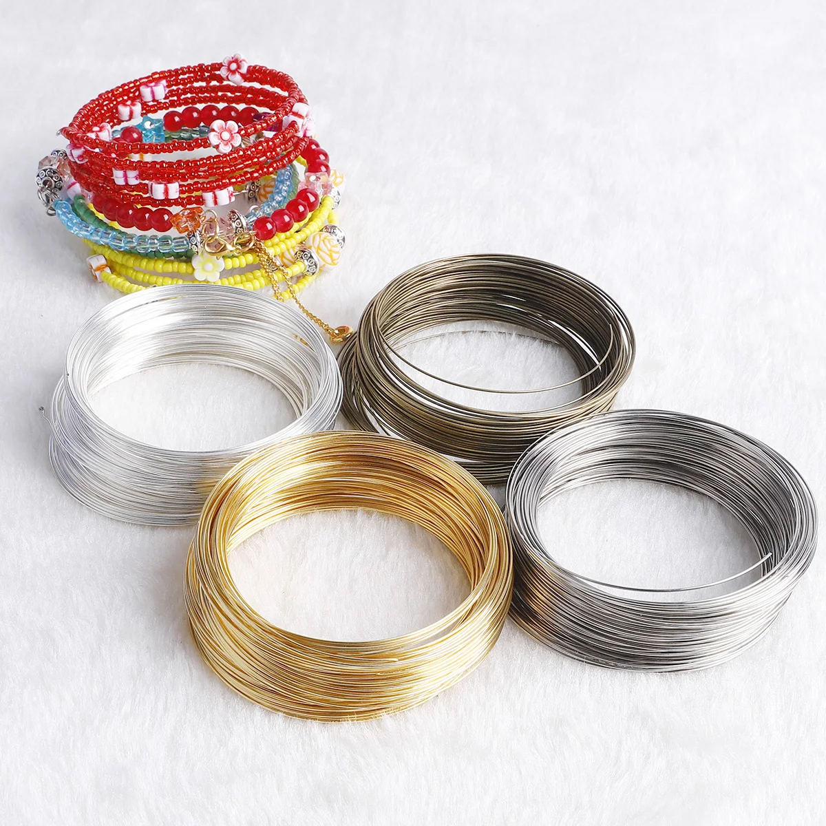 100Loops 0.6mm Memory Wire Bra - Memory Wire Bracelet review and price