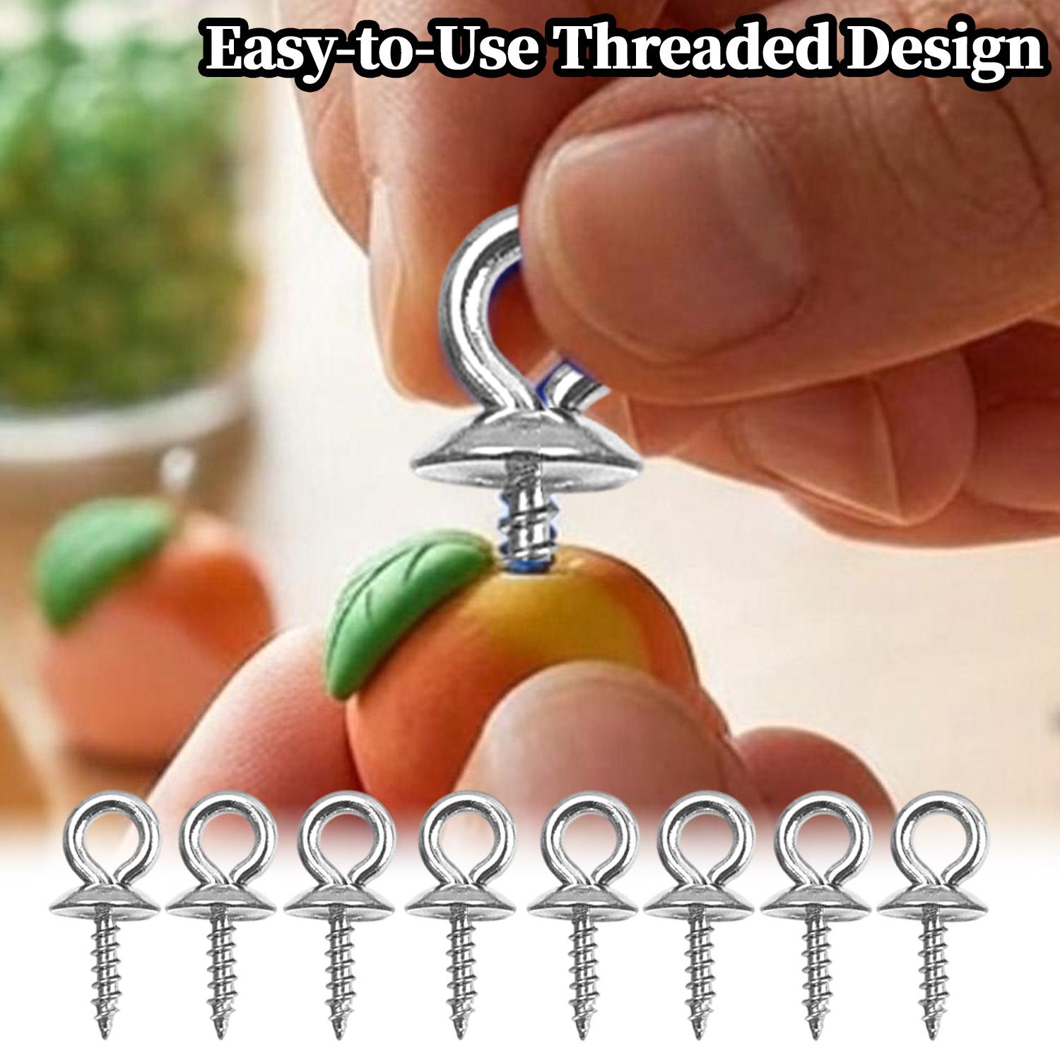 50pcs 4/5/6mm Stainless Steel  - Jewelry Making Eye Pins review and price