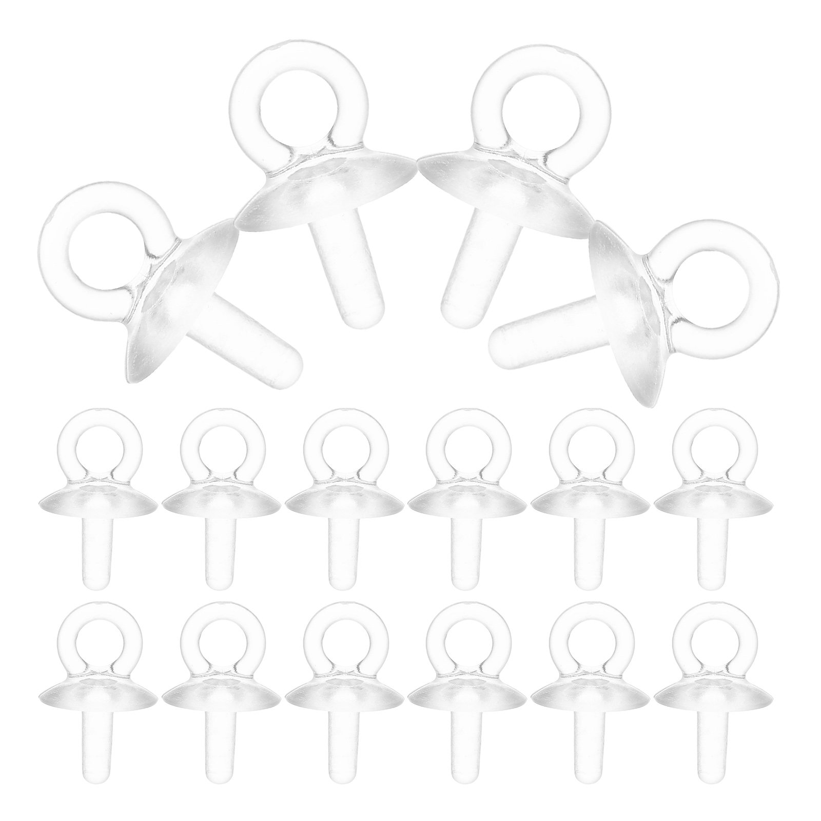 100Pcs Resin Cup Eye Pins Pear - Jewelry Making Eye Pins review and price
