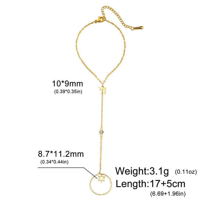 Jewish Star of David Hebrew Le - Jewelry Making Jewelry review and price