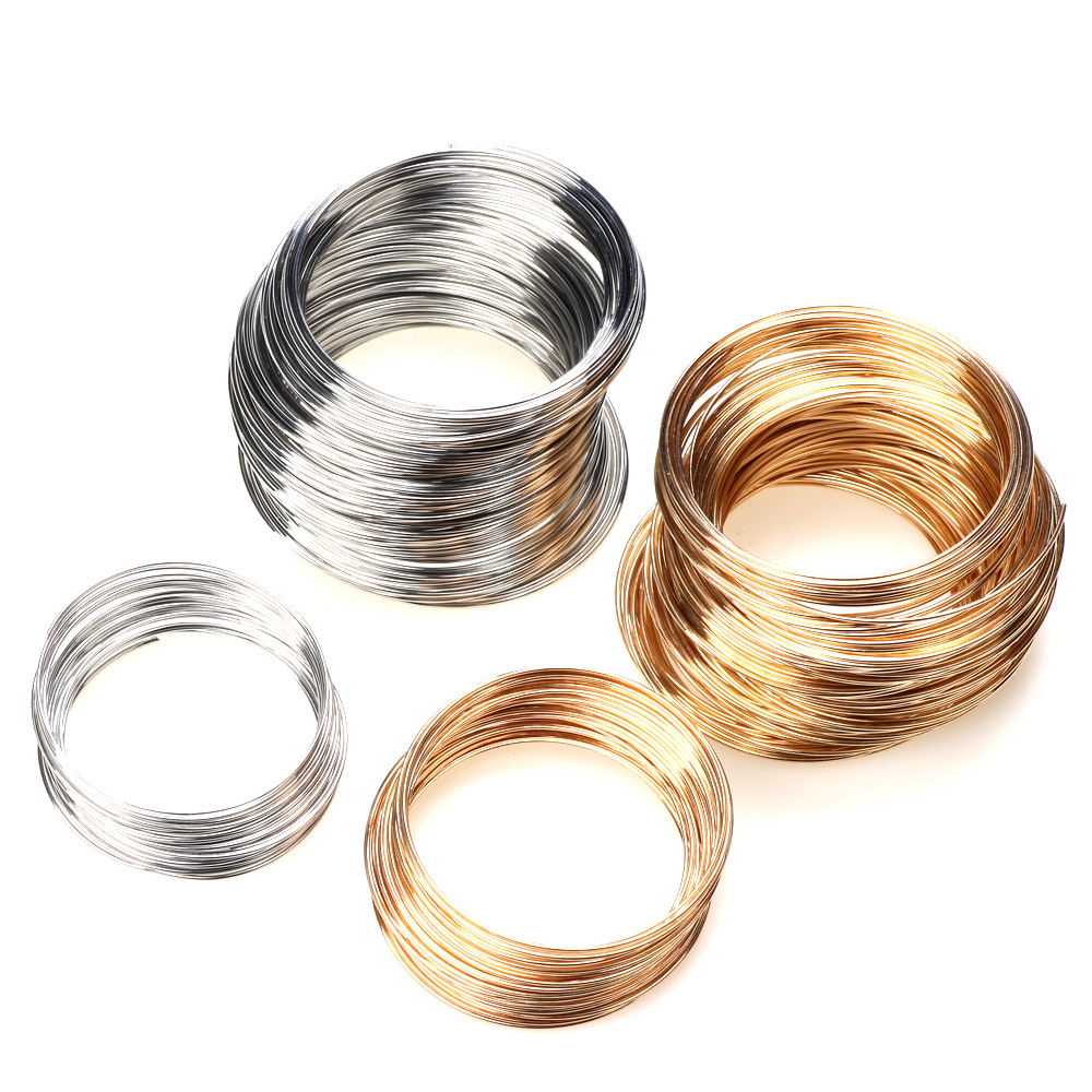 0.8MM 55/60MM Rhodium/KC Gold  - Memory Wire Bracelet review and price