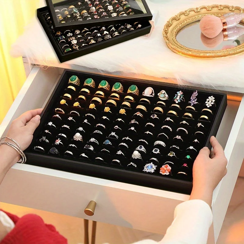 1Set Ring Holder Display Tray  - Jewelry Making Organizer review and price