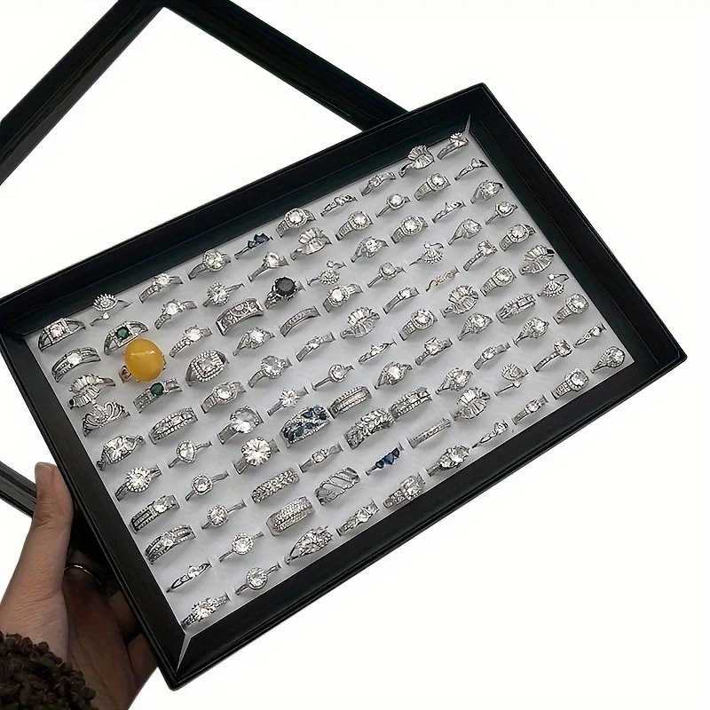1Set Ring Holder Display Tray  - Jewelry Making Organizer review and price