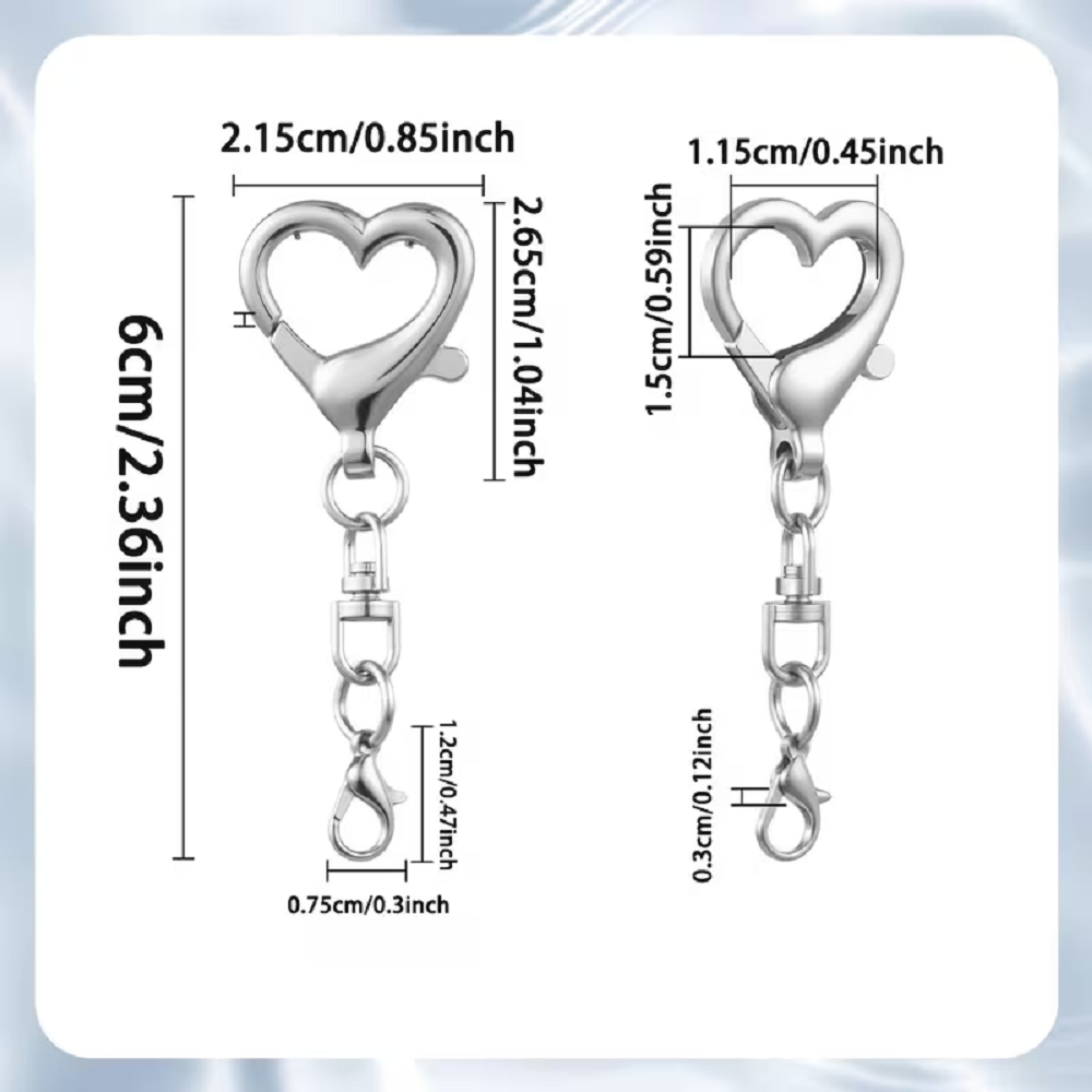 5/15/30Pcs Heart Shaped Swivel - Jewelry Making Class review and price