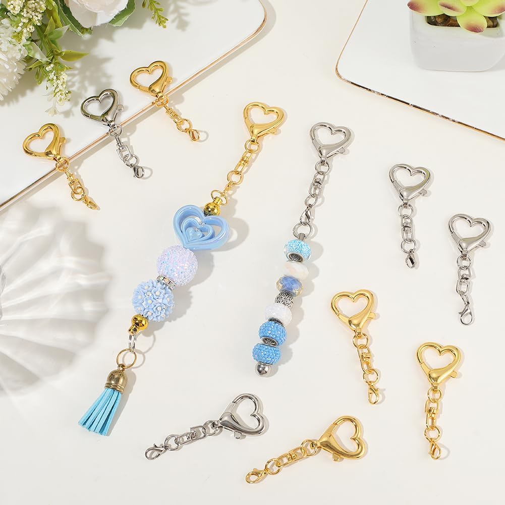 5/15/30Pcs Heart Shaped Swivel - Jewelry Making Class review and price