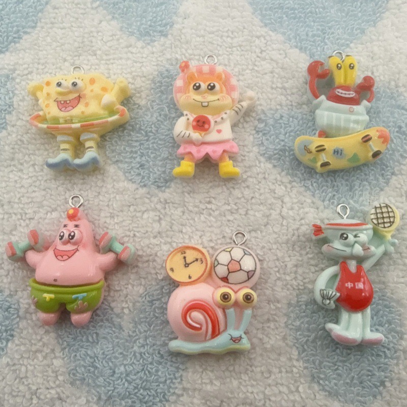 10pcs cartoon resin pendant, D - Jewelry Making Jewelry review and price
