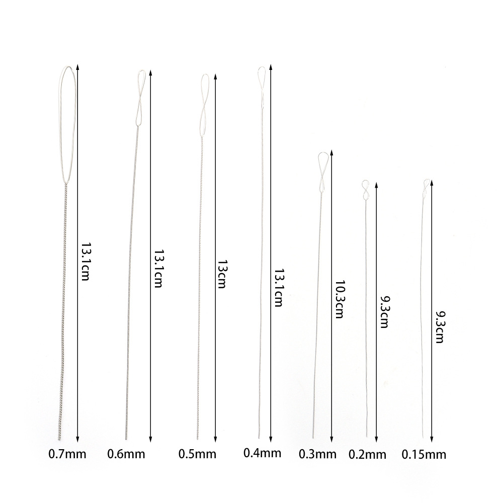 5pcs Beading Needles Big Eye B - Jewelry Making Eye Pins review and price