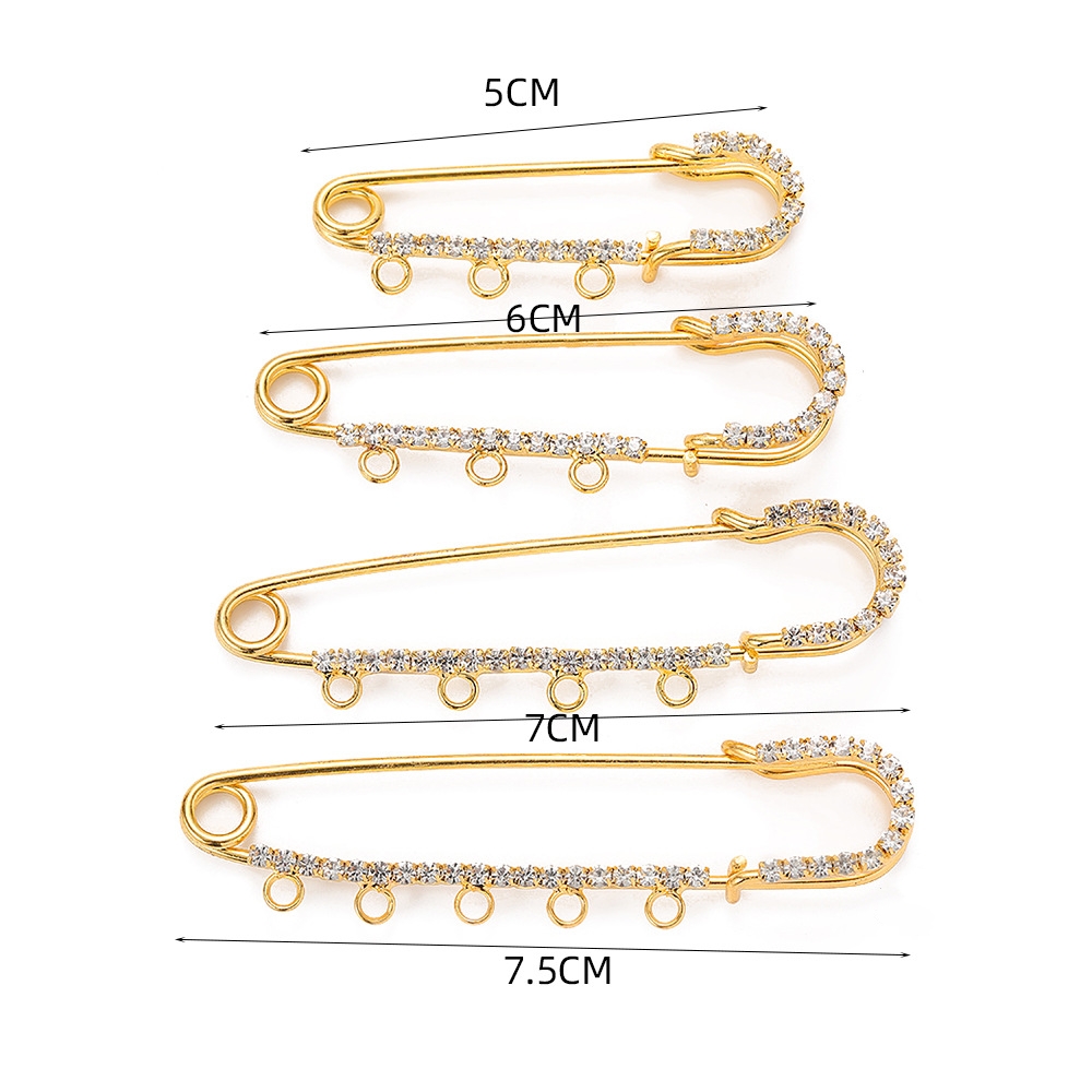 5pcs Rhinestone Charms Safety  - Jewelry Making Ring Tool review and price