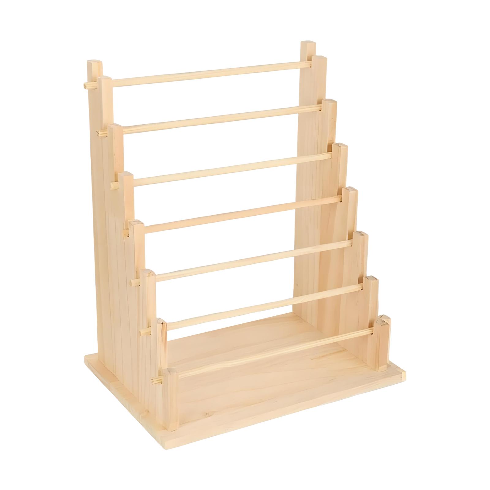 Wooden Ribbon Organizer Rack S - Jewelry Making Organizer review and price