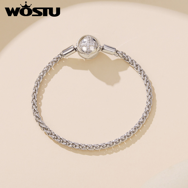 WOSTU Platinum Plated Sparklin - Jewelry Making Singapore review and price