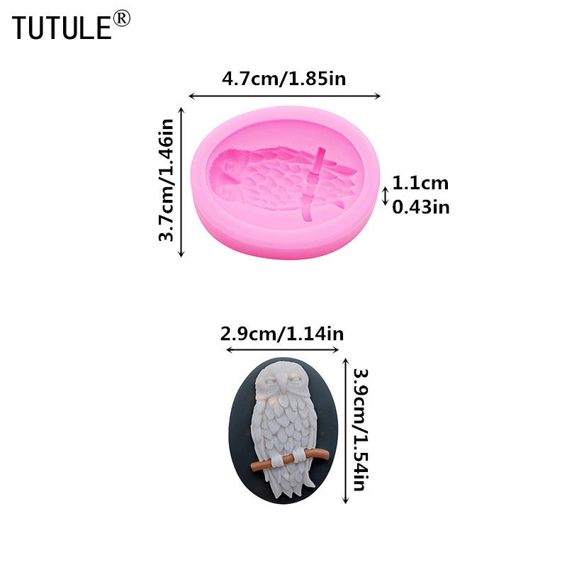 owls resin Clay item of jewelr - Resin Mold Jewelry review and price