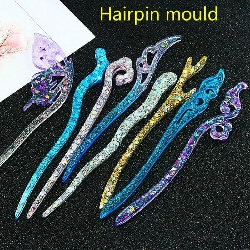 New Transparent Hairpin Silico - Resin Mold Jewelry review and price