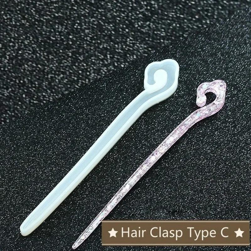 New Transparent Hairpin Silico - Resin Mold Jewelry review and price