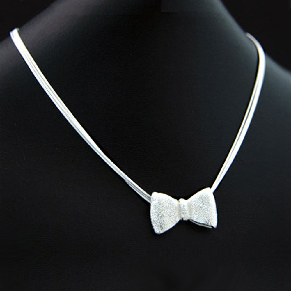 Sweet 925 Sterling Silver Bow  - Jewelry Making Singapore review and price