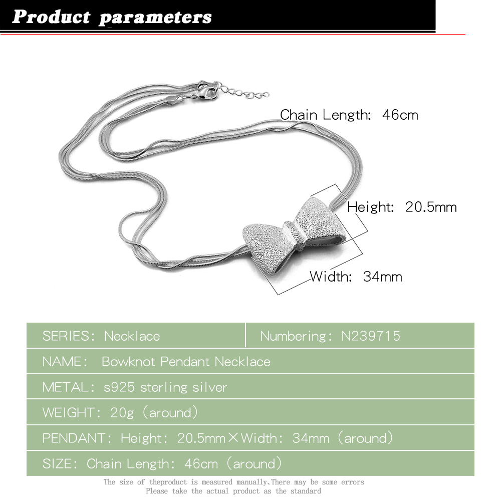 Sweet 925 Sterling Silver Bow  - Jewelry Making Singapore review and price