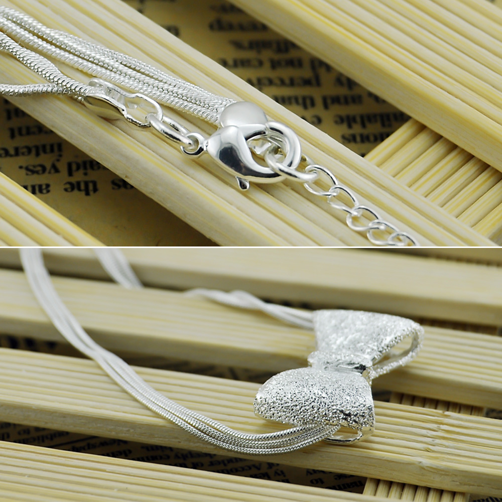 Sweet 925 Sterling Silver Bow  - Jewelry Making Singapore review and price