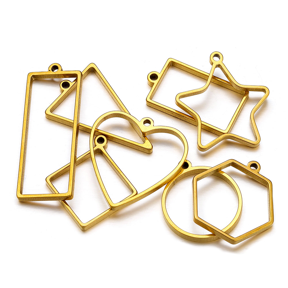 10pcs Stainless Steel Geometri - Resin Mold Jewelry review and price