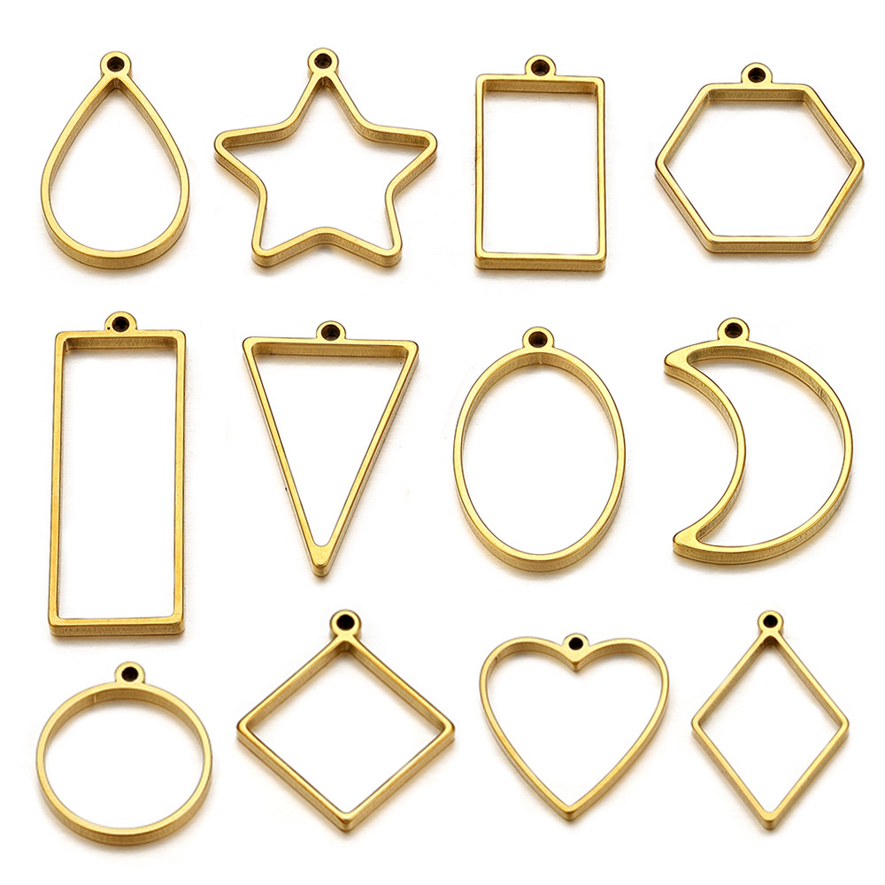 10pcs Stainless Steel Geometri - Resin Mold Jewelry review and price