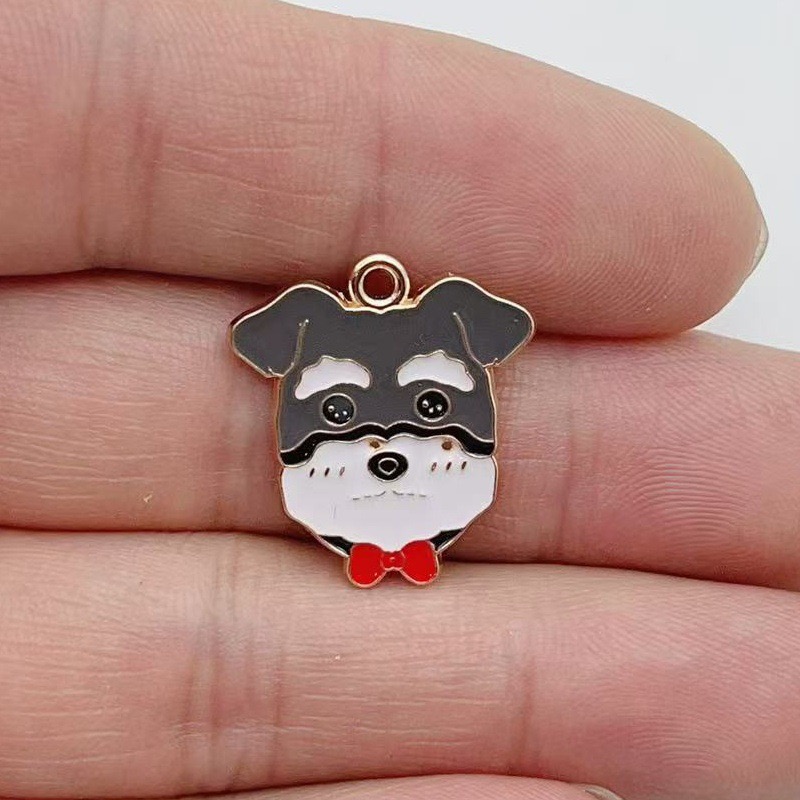12pcs cartoon pet spotted dog  - Jewelry Making For Birthday Party review and price