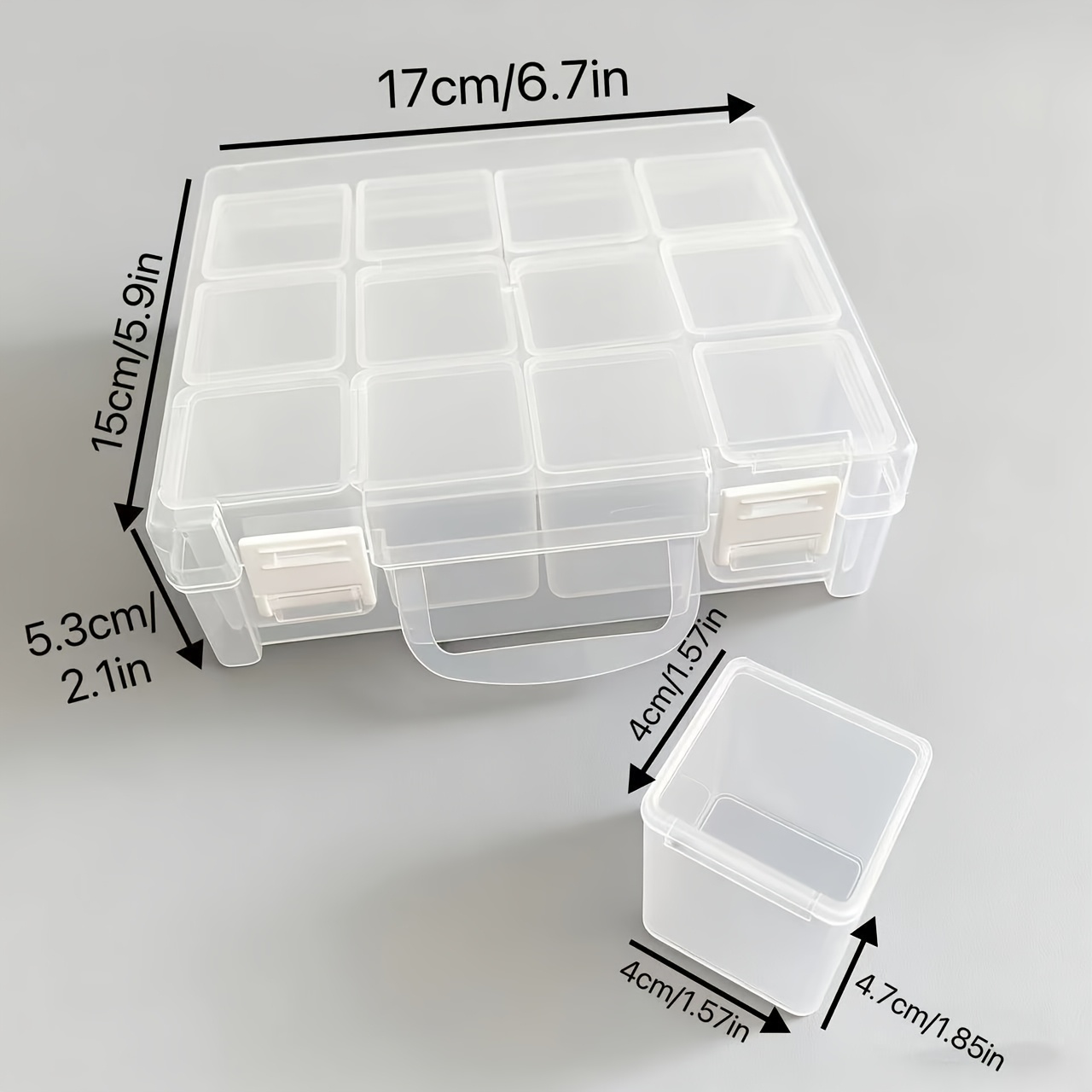12-Grid Large Capacity Plastic - Jewelry Making Organizer review and price