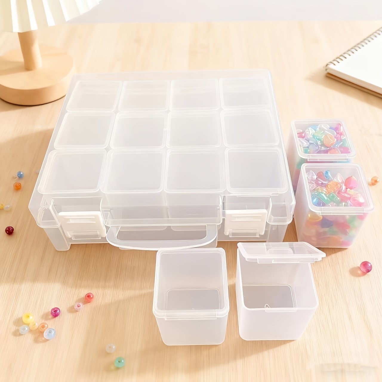 12-Grid Large Capacity Plastic - Jewelry Making Organizer review and price