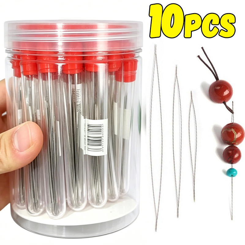 1-10pcs Beading Needles Seed B - Jewelry Making Eye Pins review and price